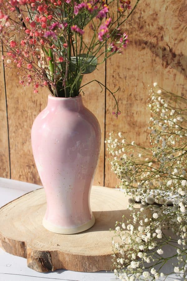 Vase rose silhouette – Image 8